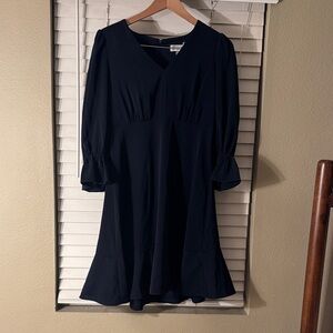 Elegant navy blue Dress